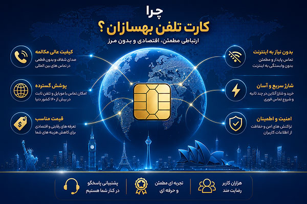 چرا کارت تلفن بهسازان